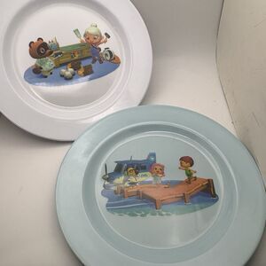Collector's Box: Animal Crossing - 04 Set Of Two Plates Culturefly Nintendo